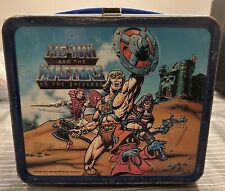 1983 Masters of the Universe He-Man Aladdin Metal Lunchbox Rare Vintage Mattel picture