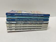 Lot of 7 Betty and Veronica Double Digest, 1998-1999, No. 74, 77-78, 80-83 picture