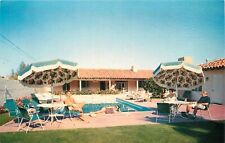 Postcard 1950s California Palm Springs Desert House Swimming Pool 24-5253 picture