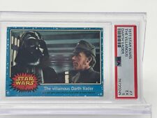 1977 Topps Star Wars #7 The Villainous Darth Vader PSA EX 5 - Graded in 2023 picture