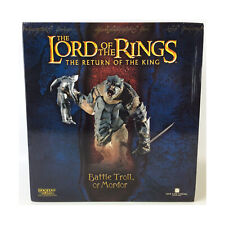 Sideshow Collectibles LotR Collectible Figure Battle Troll of Mordor VG+ picture