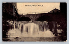 1911. THE FALLS. CHAGRIN FALLS, OHIO. POSTCARD SM17 picture