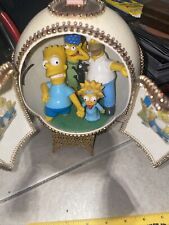 VINTAGE Rare  The Simpsons OSTRICH EGG JEWELS BEADED. picture