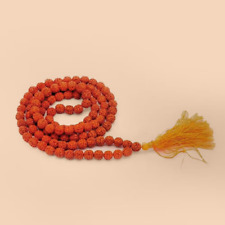 Authentic Isha Panchamukhi (five-faced) Rudraksha Mala.Consecrated at Dhyanaling picture
