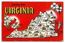 Greetings From Virginia Postcard picture