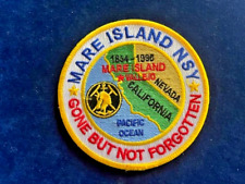 1996 US NAVY NAVAL SHIPYARD MARE ISLAND COMMEMORATION PATCH - 4.5