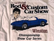 Vtg 1987 Car Show T-Shirt: DARRYL STARBIRD’S ROD & CUSTOM CAR SHOW Hot/Rat ~NOS picture