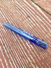 (Fish style)   3” Glass Fish Tobacco Chillum /Glass One Hitter Pipe picture
