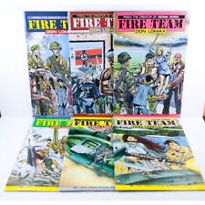 Fire Team Don Lomax Aircel Comic 1 2 3 4 5 6 Complete Run 1990 Indie Zombies WW2 picture