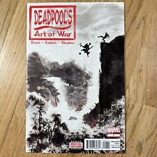 DEADPOOL'S ART OF WAR #1 Peter David Scott Koblish Marvel Comics 2014 NM 🗝️ picture