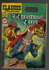 Classic Illustrated 1st Edition A Christmas Carol #53 HRN #53 picture