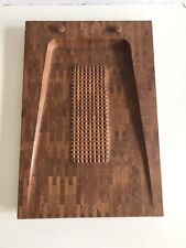 Vintage MCM Cutting Charcuterie Board Solid Teak Digsmed Denmark  1960s - RARE picture