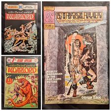 Mike Grell SET DC 1st Issue Special #8 1st WARLORD, WARLORD #1, STARSLAYER #1 picture