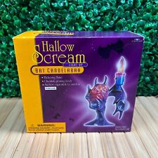 Vintage HallowScream Candelabra Halloween Lighting Bat Trendmasters picture
