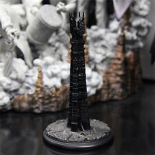 18CM Lord of the Rings Saruman Orthanc Mini Tower Resin Statue Collection Gift picture
