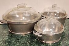 Vintage Guardians Service Set Of 3 Aluminum Cookware W/Lids. -Read Description- picture