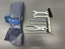 (D) VINTAGE HONDA MOTOR CO. HM MOTORCYCLE TOOL KIT W POUCH - MADE IN JAPAN picture