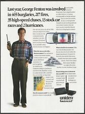 Bearcat Scanner from UNIDEN - 1990 Vintage Print Ad picture