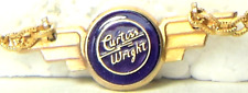 Curtis Wright Aircraft Mfg. Co. employee service award tie clip by Bastian Bros. picture