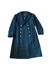 World War II navy coat with brass buttons on front and back picture