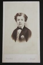 Royalty cdv PRINCE IMPERIAL (1856-1879) Portrait Albumen Print Eugenie France picture