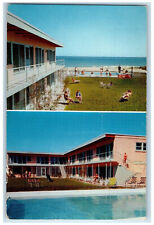 c1950's Multiview Surf N Sand Motel Ocean Drive Vero Beach Florida FL Postcard picture