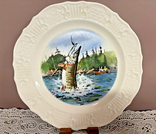 Vintage Plate by DeLano Studios - Fish Series - Muskellonge picture