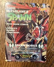 Spawn Mobile 1993 Hot Wheels Car With Comic Book  Todd Mcfarlanes New Sealed picture