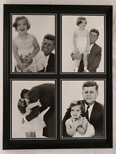 John F Kennedy & Caroline Framed 18x24 Photo Collage JFK picture