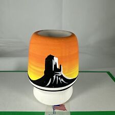 Vintage Cute Tiny Navajo Indian  Vase Signed Blyhorse picture