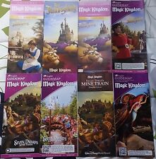 Magic Kingdom New Fantasyland Opening Collection Of Eight Different Maps picture