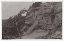 Lover's Seat-Fairlight England, Old PC, Before the Landslide of 1910, RPPC picture