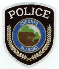 ALABAMA AL ONEONTA POLICE NICE SHOULDER PATCH SHERIFF picture