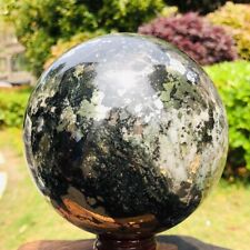 8.14LB Natural Chalcopyrite Stone Ball Quartz Crystal Sphere Ball Healing 1345 picture
