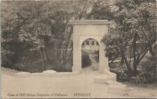 Class of 1910 Bridge UC Berkeley California 1914 Postcard - Student Writing Home picture
