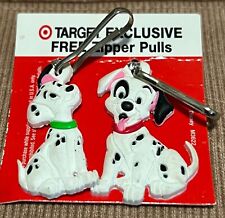 HTF Disney 101 Dalmatians 2 Zipper Pull Clips SET Target Exclusive NEW  picture