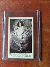 Vintage Antique 1920s NEILSONS Chocolate Trade Card MOVIE STARS  picture