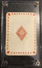 BORDER INDEX 1878 PAPER FABRIQUE SALADEE’S US PLAYING CARD OLD WEST ANTIQUE RARE picture