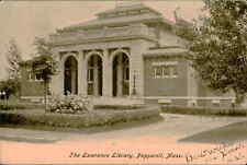 Postcard: The Lawrence Library, Pepperell, Mass. picture