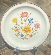 Vintage GRACE STONEWARE S-1443 Spring Flower  Dinner Plate Made in JAPAN 10.5” picture