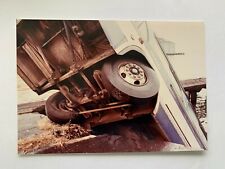6x4 NY NYC TRANSIT BUS IN WATER PHOTOGRAPH EDGEWATER NYCTA PIER COLLAPSE 1983 picture