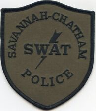 SAVANNAH CHATHAM COUNTY GEORGIA GA Special Weapons And Tactics SWAT POLICE PATCH picture
