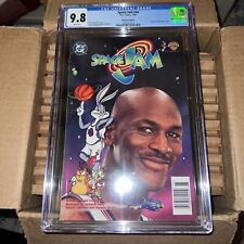 Space Jam #nn DC 1996 CGC 9.8 Newsstand Edition Michael Jordan photo cover RARE picture
