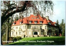 Postcard - Springtime at the Pittock Mansion, Portland, Oregon picture