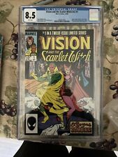 Vision and Scarlet Witch #1 is CGC 8.5 Slab - Set & Extras 1985 11,10,7,6,5,4,2 picture