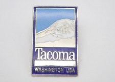 Tacoma Washington Mountain Vintage Lapel Pin picture