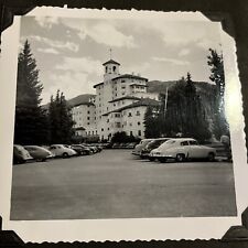 Vintage Photo Colorado Springs Broadmore Hotel B&W  Cars picture
