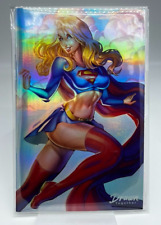 DRAWN TOGETHER SUPERGIRL MIKE DEBALFO MARISSA POPE FOIL LIMITED EDITION 10 COPYS picture