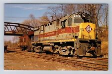 Erie Lackawanna Century 424, Train, Transportation, Antique Vintage Postcard picture