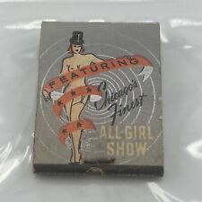 1930s Dine Dance Showgirls Topless- The Playhouse Cafe, Feature Matchbook picture